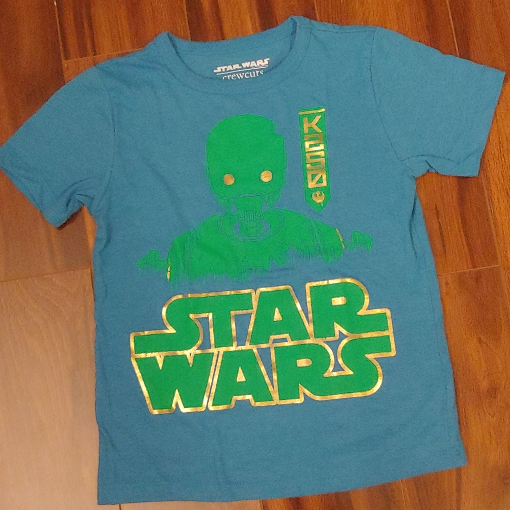 Crewcuts Star Wars tee, size 8